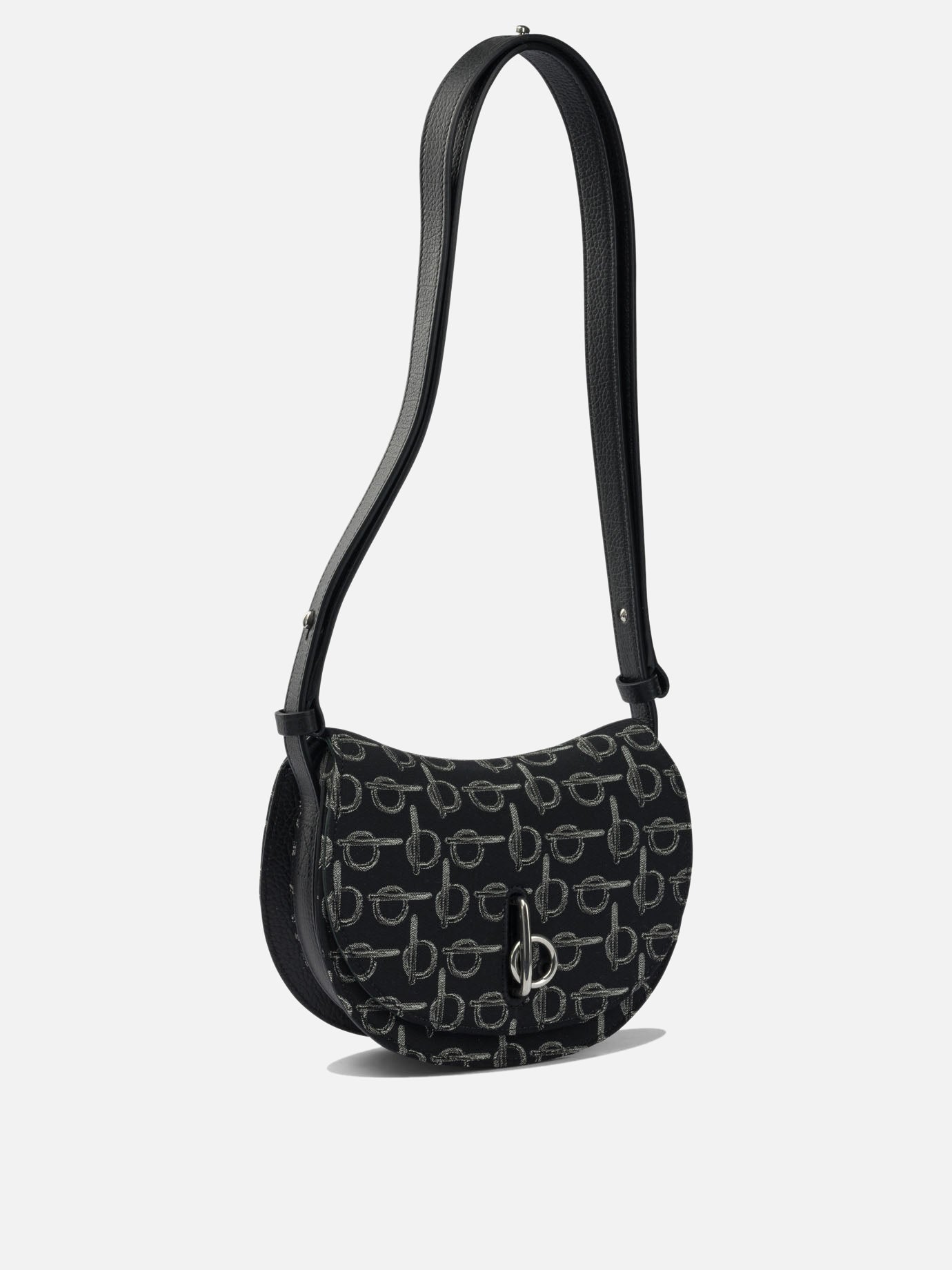 Borse piccole 52% polyester 48% cotton  Nero - Burberry Donna | PDP | VIETTI Online Store | Zoom-Modal_2
