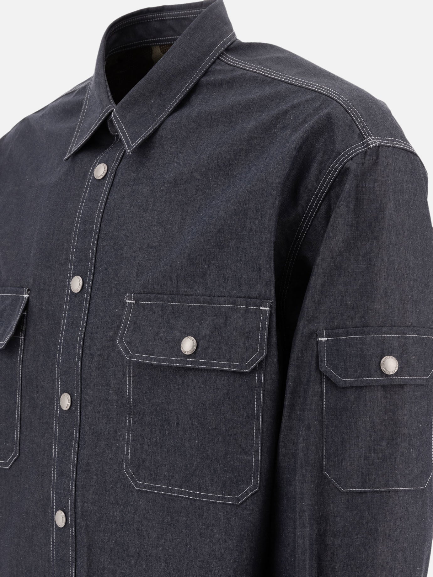 Denim overshirt