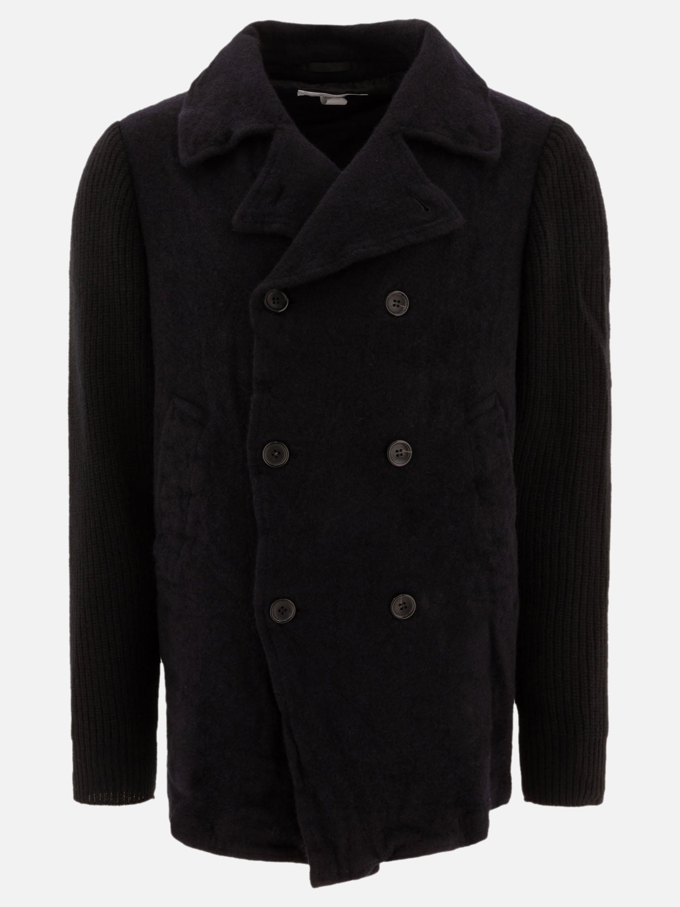 Cappotti corti Solid colour  Blu - Comme Des Garçons Shirt Uomo | PDP | VIETTI Online Store | thumbnail