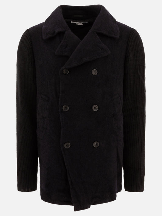 Cappotti corti Solid colour  Blu - Comme Des Garçons Shirt Uomo | PLP | VIETTI Online Store 

