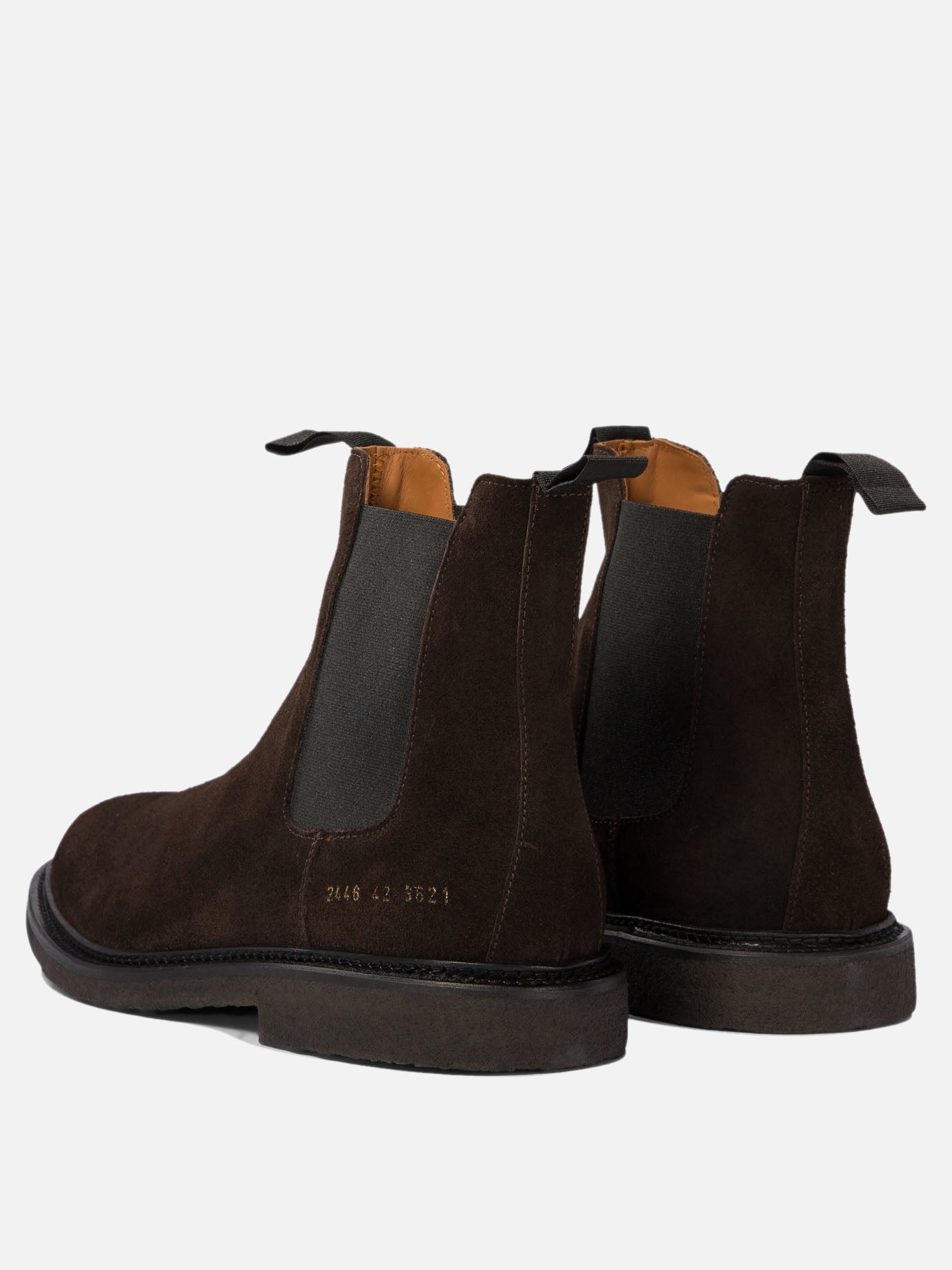 Common Projects Suede Chelsea boots Brown