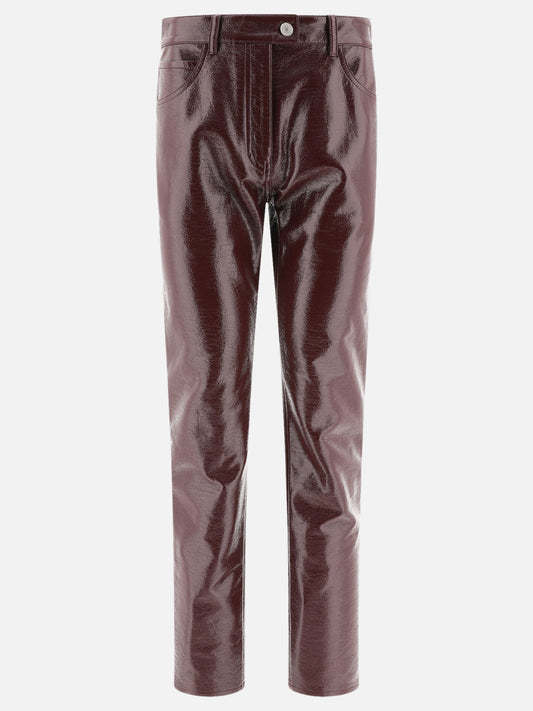 "Reedition Vinyl" trousers