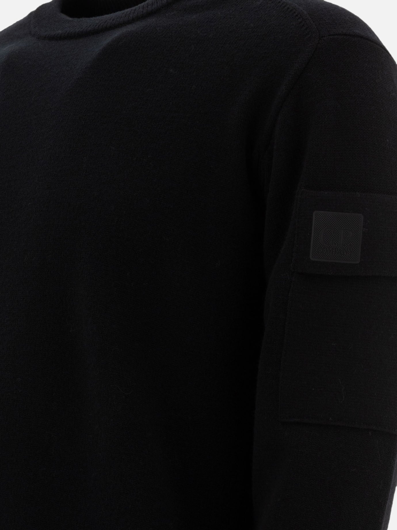 C.P. Company "The Metropolis Series" extrafine merino wool sweater Black