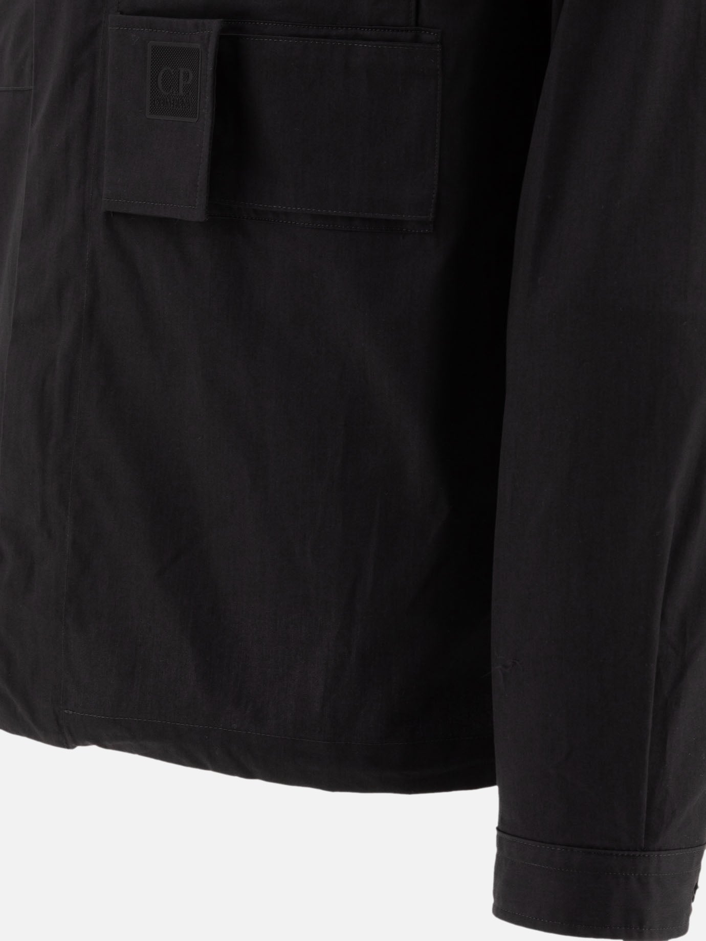 C.P. Company "The Metropolis Serie Utility" gabardine overshirt Black