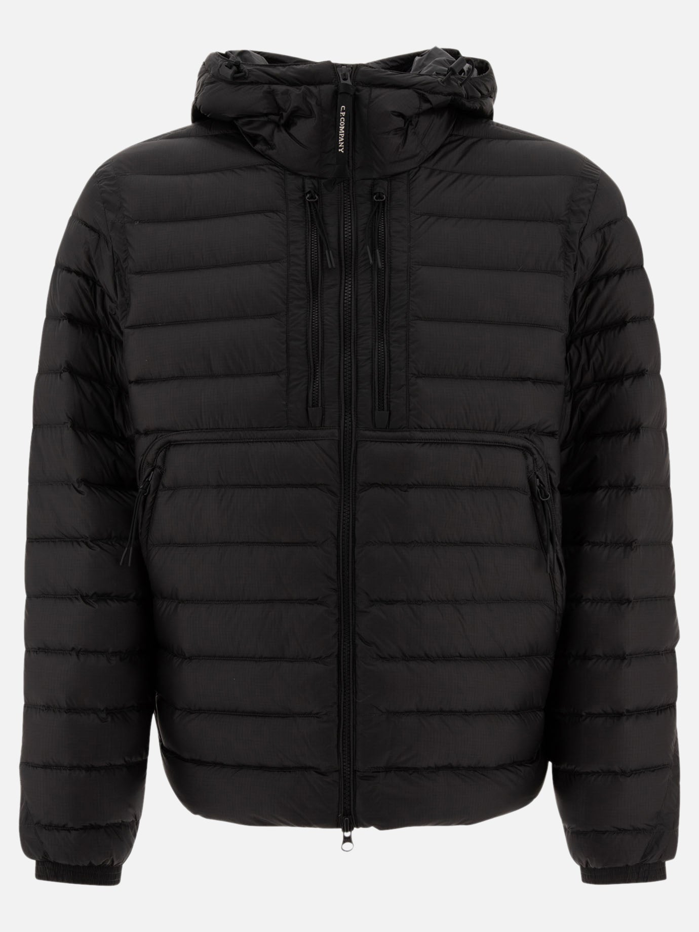Piumini corti Solid colour  Nero - C.P. Company Uomo | PDP | VIETTI Online Store | thumbnail