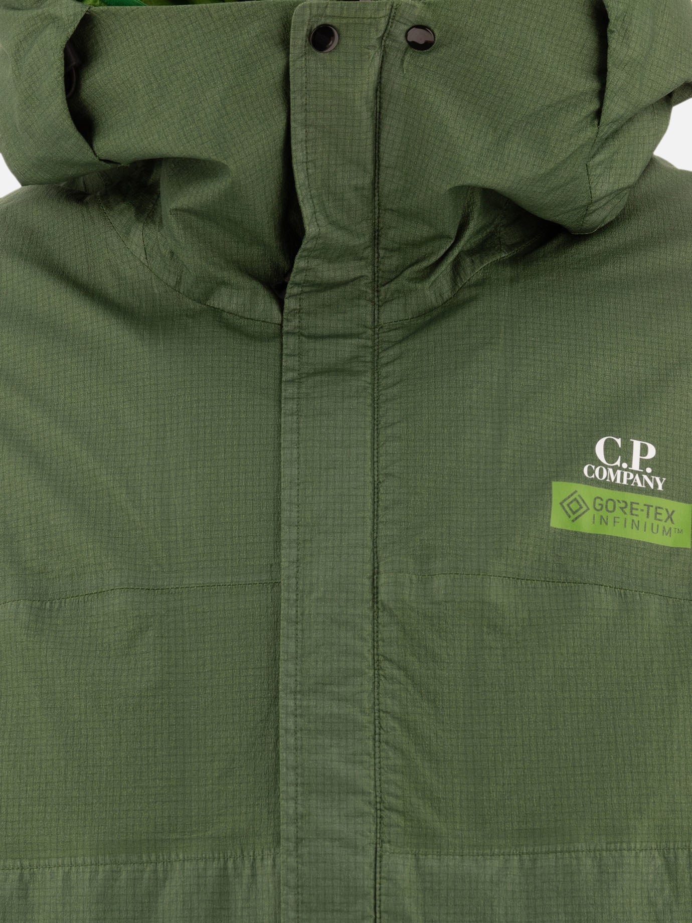 Giacche tecniche Solid colour  Verde - C.P. Company Uomo | PDP | VIETTI Online Store | thumbnail_4