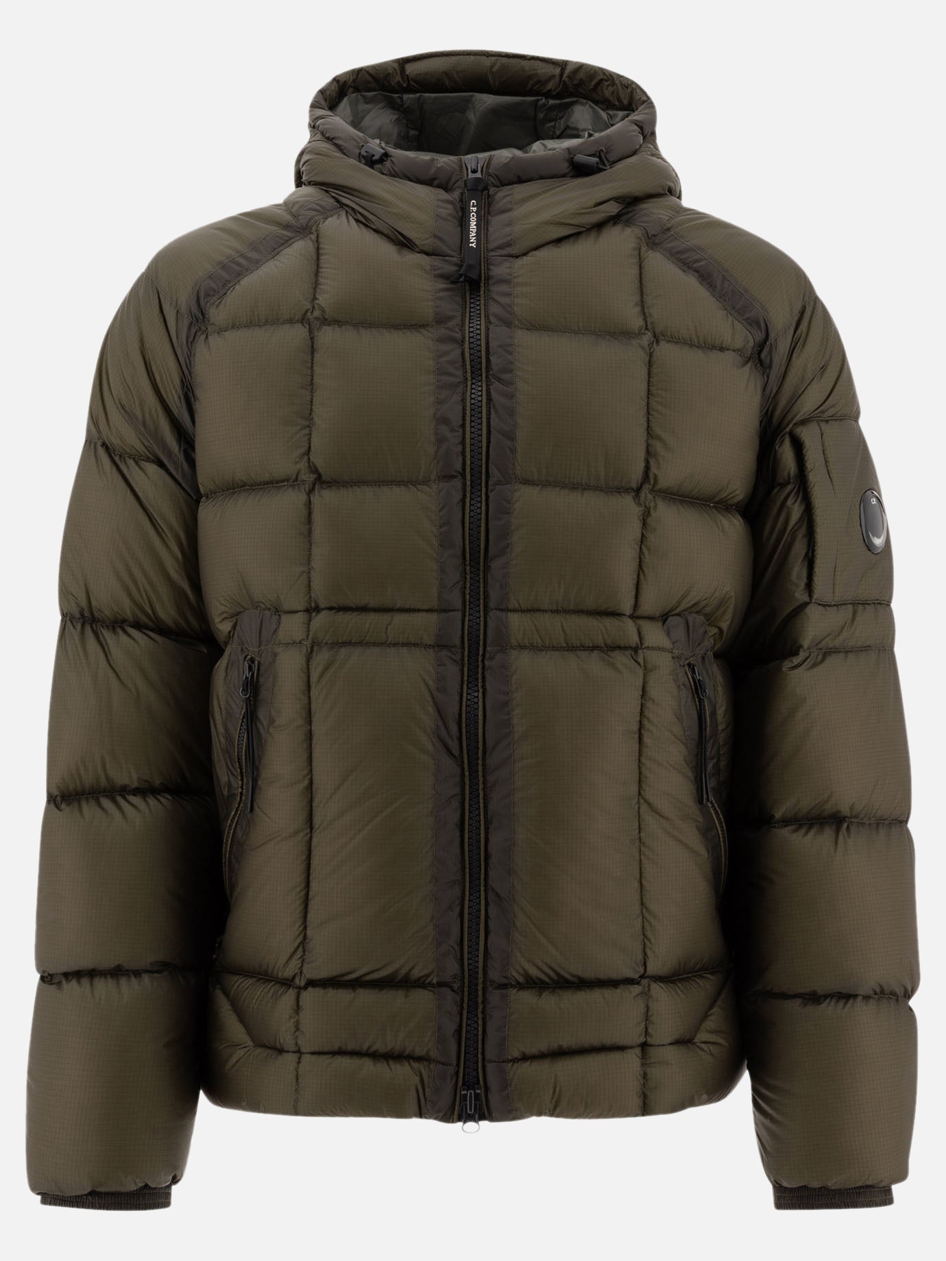 Piumini corti Solid colour  Verde - C.P. Company Uomo | PDP | VIETTI Online Store | Zoom-Modal
