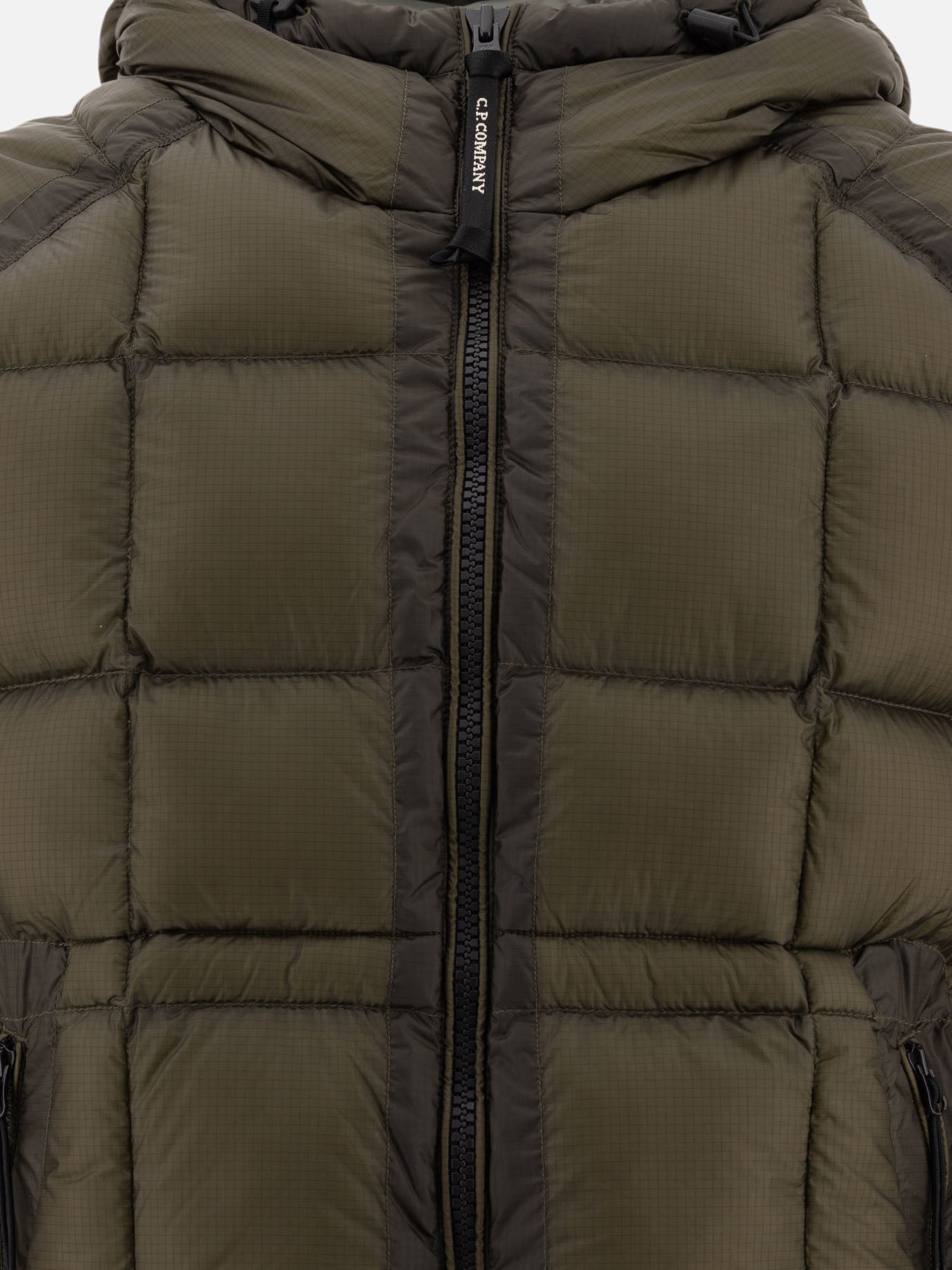 Piumini corti Solid colour  Verde - C.P. Company Uomo | PDP | VIETTI Online Store | thumbnail_3