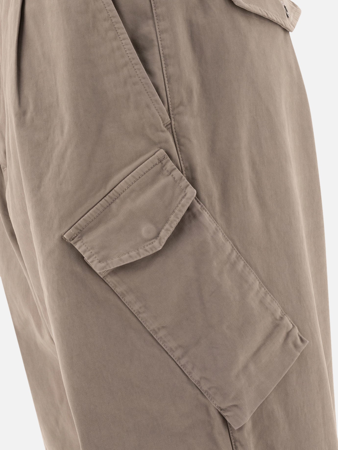 "Stretch Sateen" cargo trousers