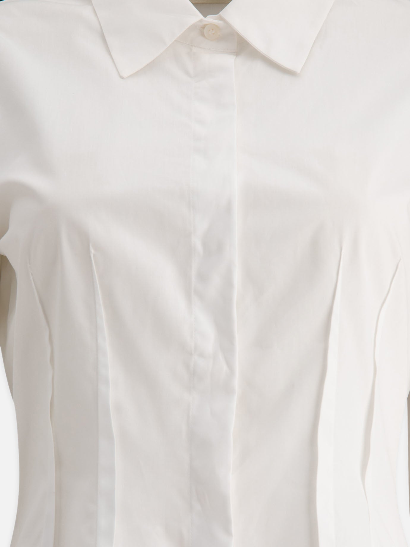 Elie Saab Shirt with inverted darts White