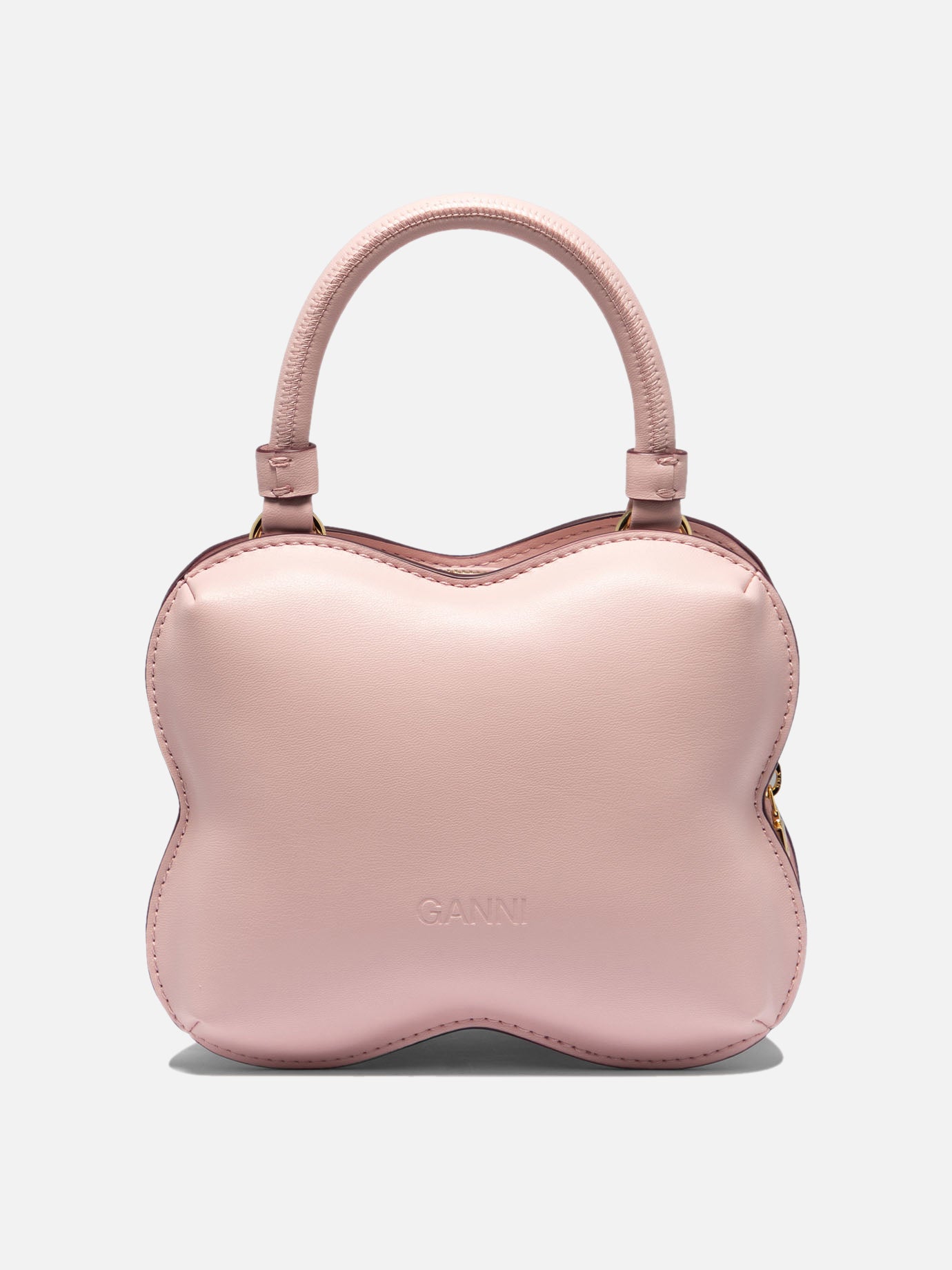 Ganni "Small Butterfly" handbag Pink