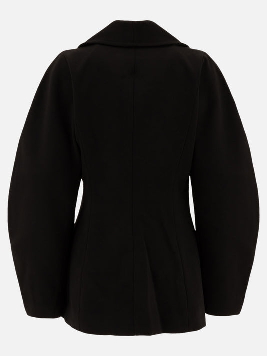 Blazer Solid colour  Nero - Ganni Donna | PLP | VIETTI Online Store | 2
