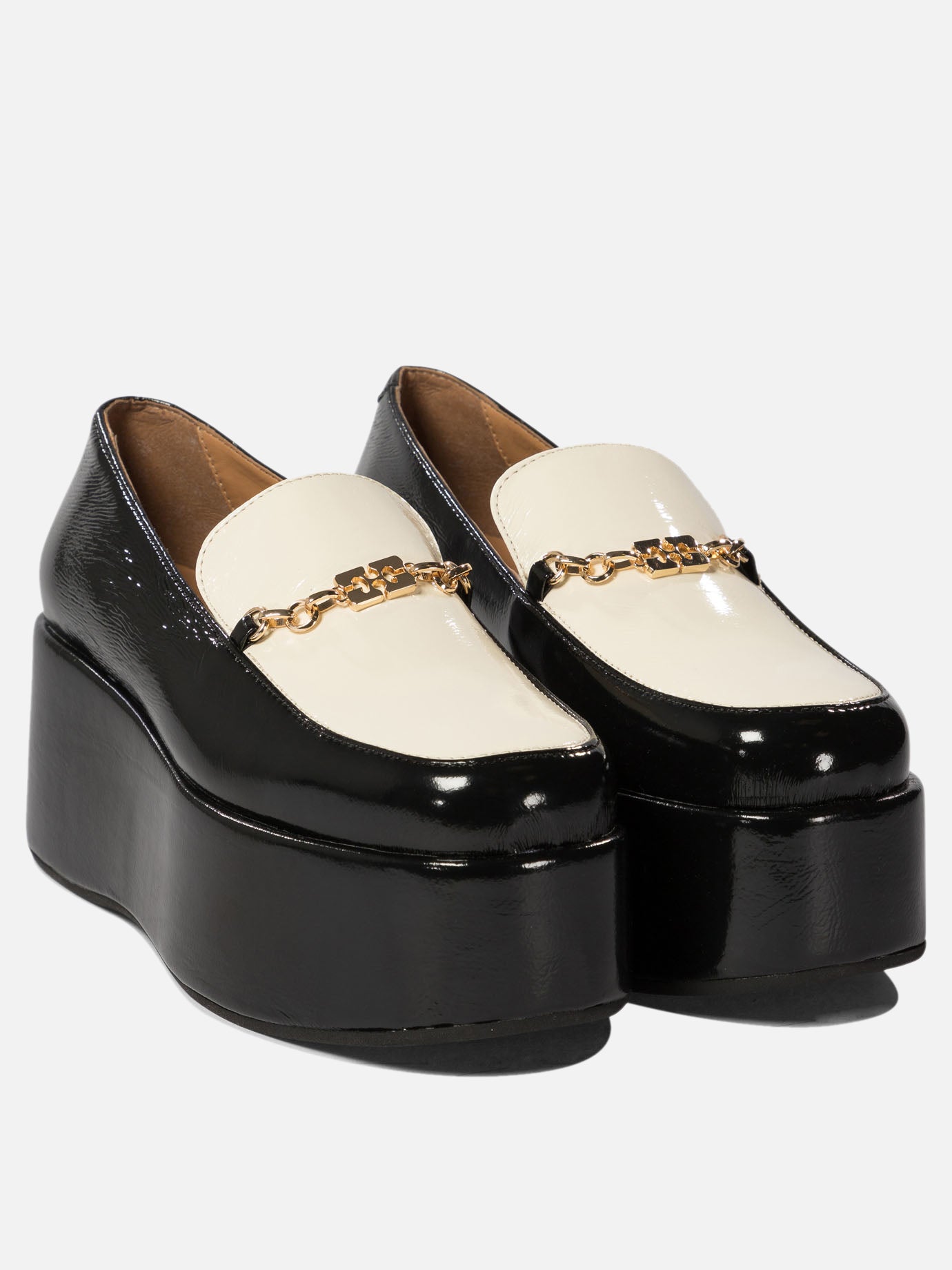 Loafers 100% polyurethane - 100% rubber  Black - Ganni Women | PDP | VIETTI Online Store | Zoom-Modal_2

