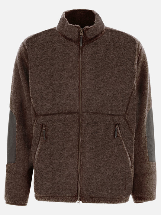 Goldwin "Boa" fleece jacket Brown