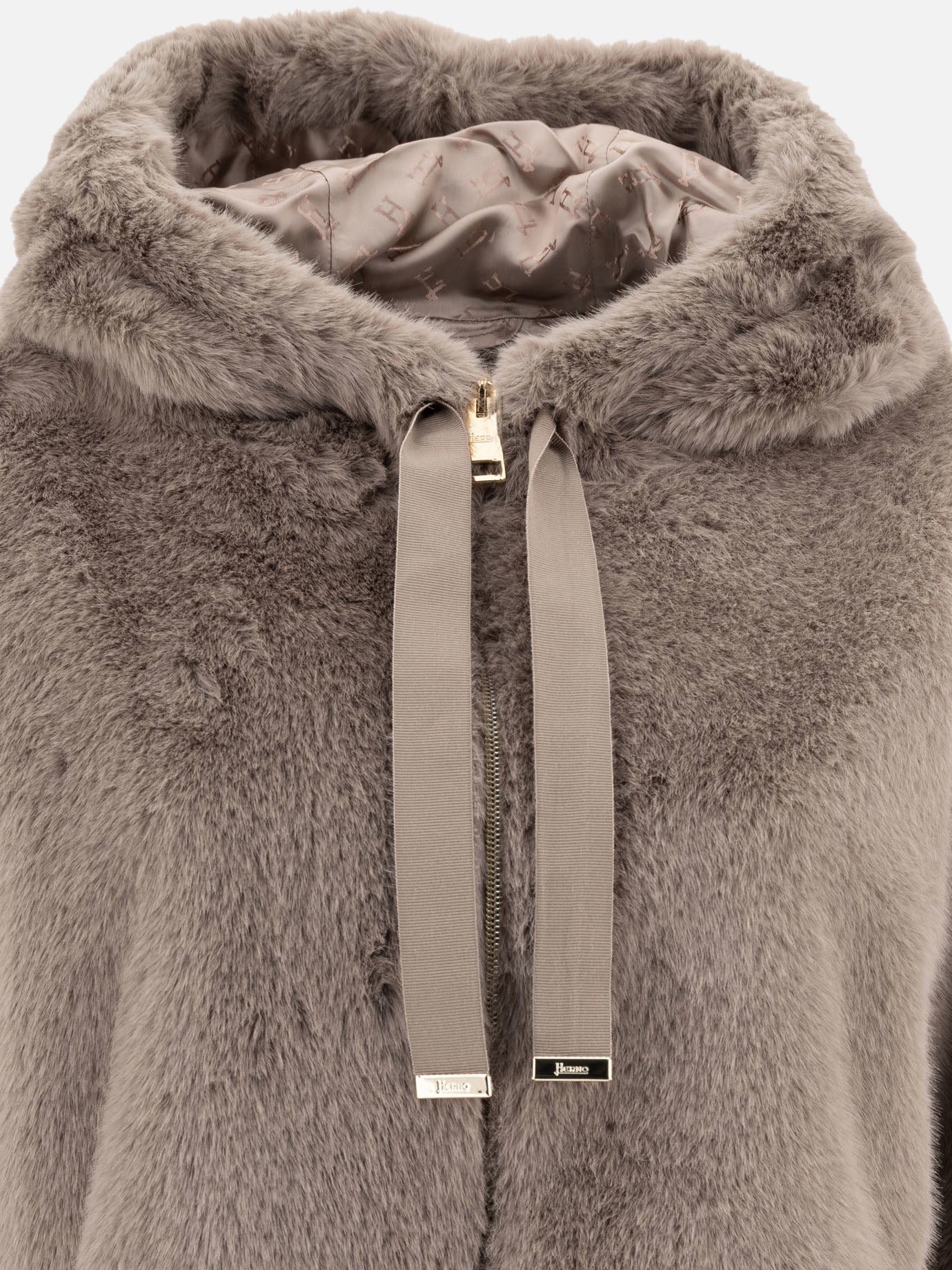 Cappotti corti Solid colour  Grigio - Herno Donna | PDP | VIETTI Online Store | Zoom-Modal_3
