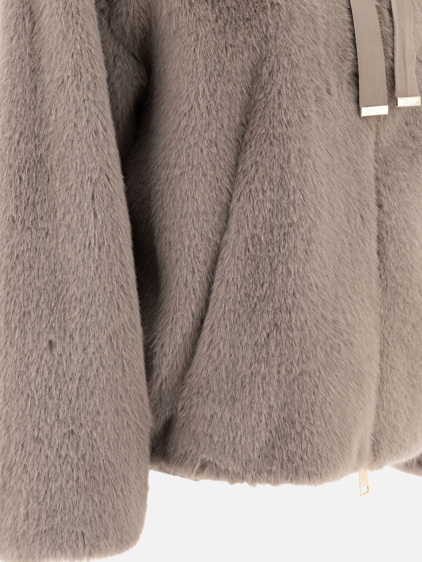 Cappotti corti Solid colour  Grigio - Herno Donna | PDP | VIETTI Online Store | Zoom-Modal_4
