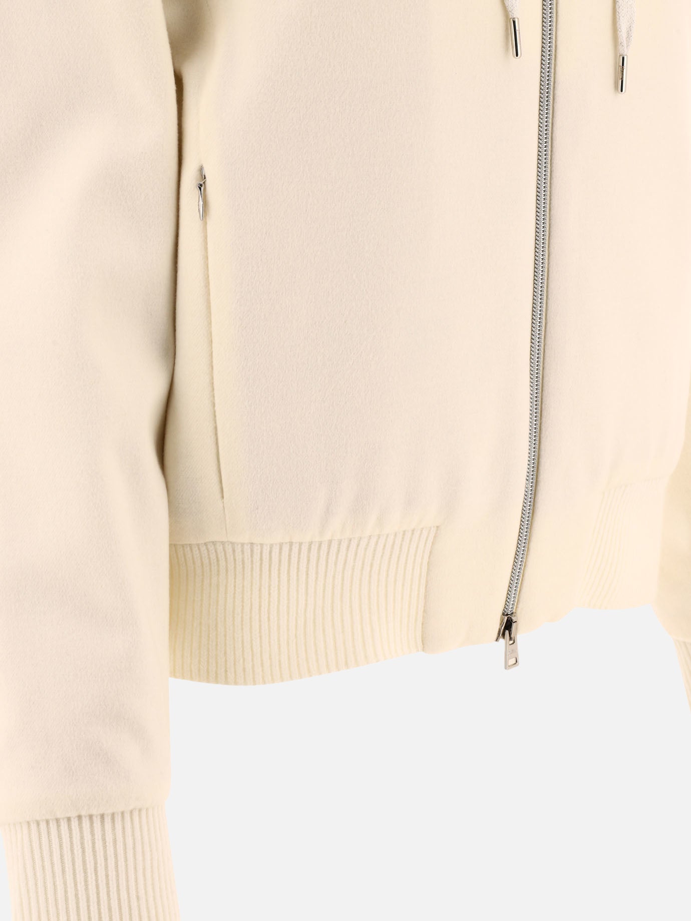Bomber Solid colour  Bianco - Herno Donna | PDP | VIETTI Online Store | thumbnail_4