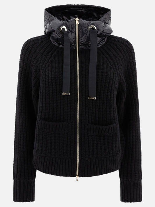 Piumini corti Solid colour  Nero - Herno Donna | PLP | VIETTI Online Store 
