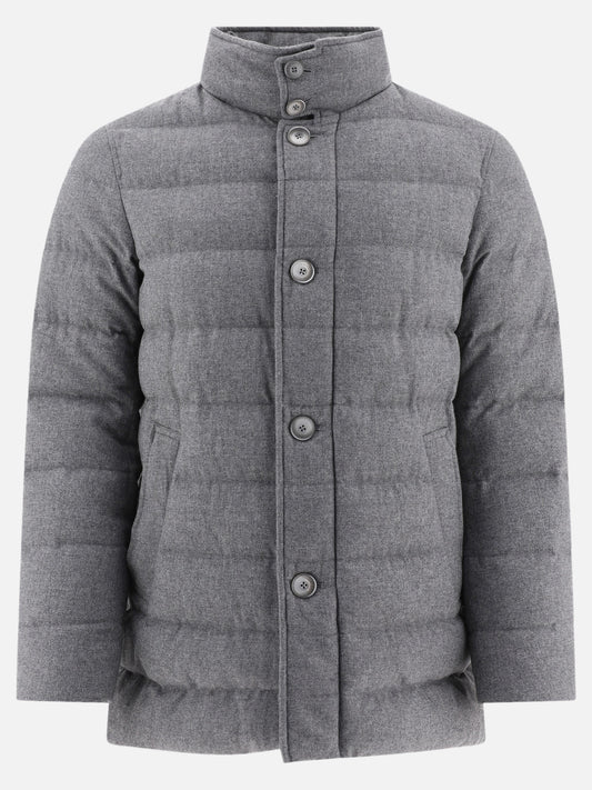 Cashmere down jacket