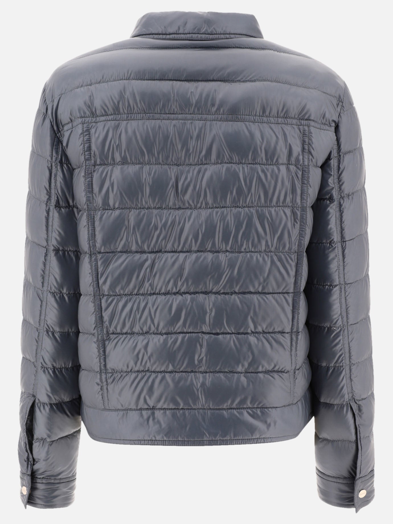 Herno Quilted jacket with chest pockets Blue