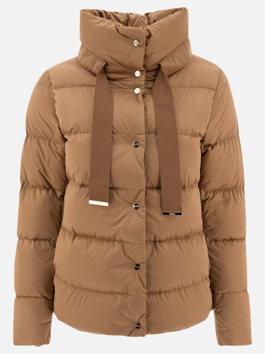 Piumini corti Solid colour  Marrone - Herno Donna | PLP | VIETTI Online Store 
