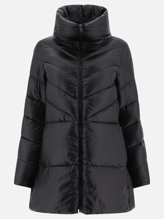 Piumini lunghi Solid colour  Nero - Herno Donna | PLP | VIETTI Online Store 
