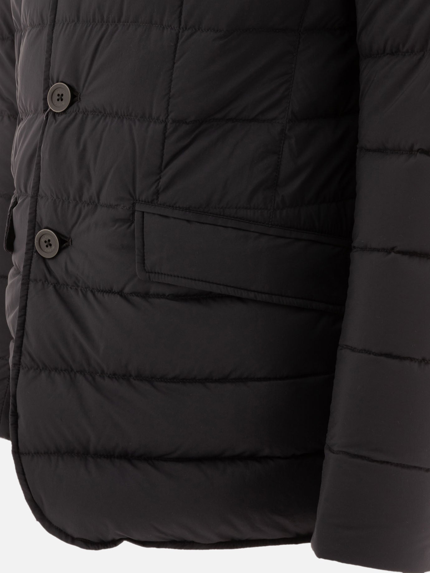 Down jackets Solid colour  Black - Herno Men | PDP | VIETTI Online Store | thumbnail_4