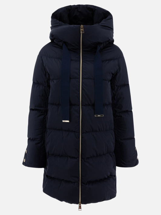 Piumini lunghi Solid colour  Blu - Herno Donna | PLP | VIETTI Online Store 
