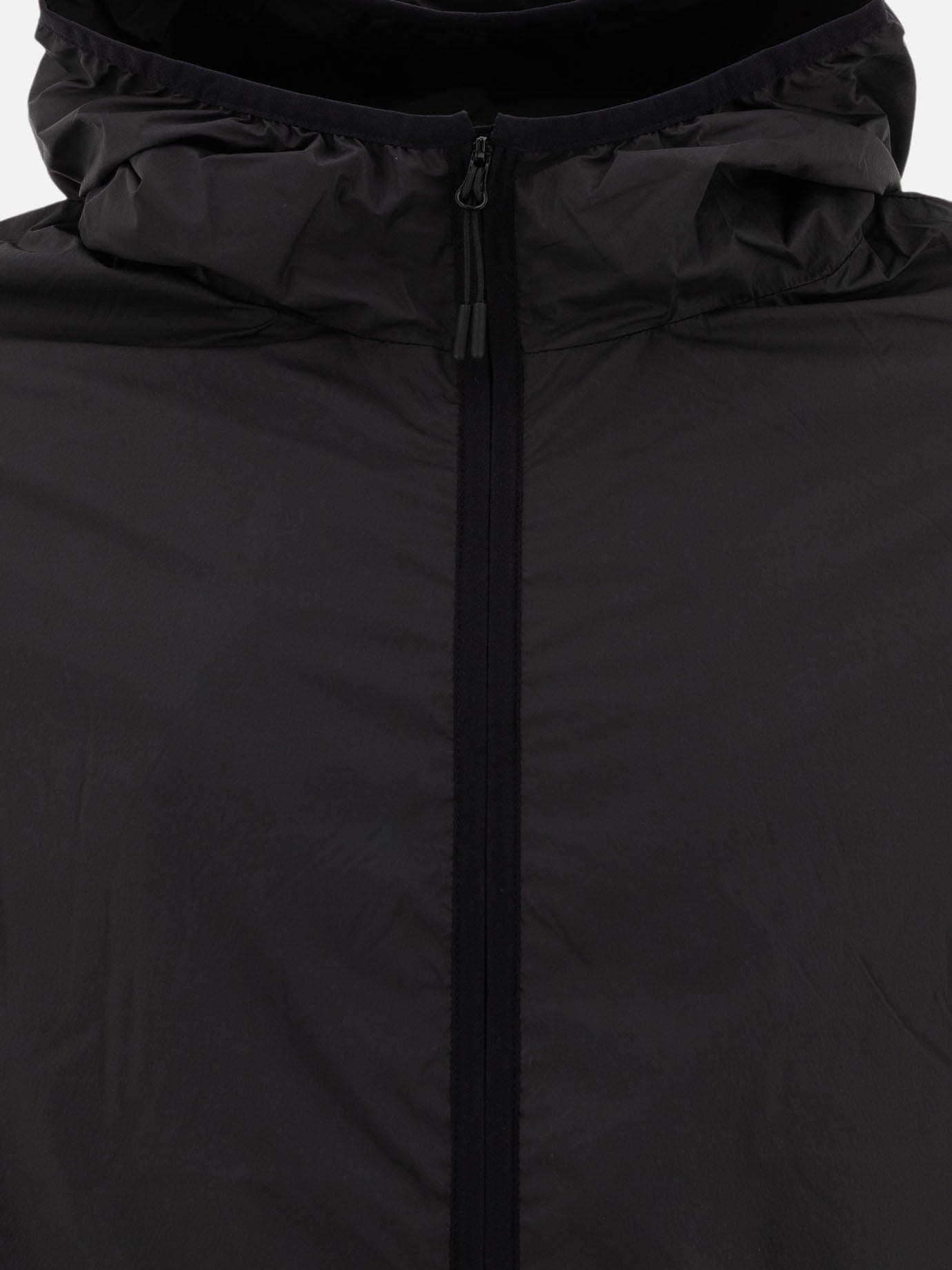 Hiking Patrol Windproof hooded jacket Black