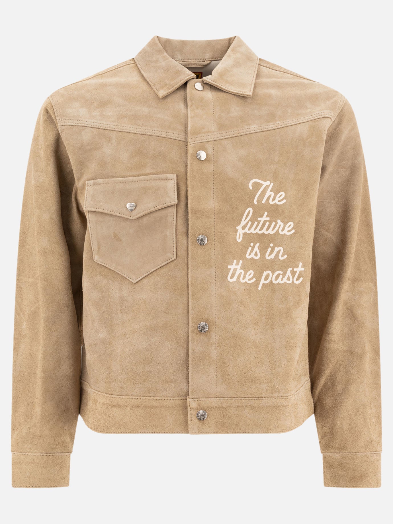 Giacche in pelle Logo  Beige - Human Made Uomo | PDP | VIETTI Online Store | Zoom-Modal
