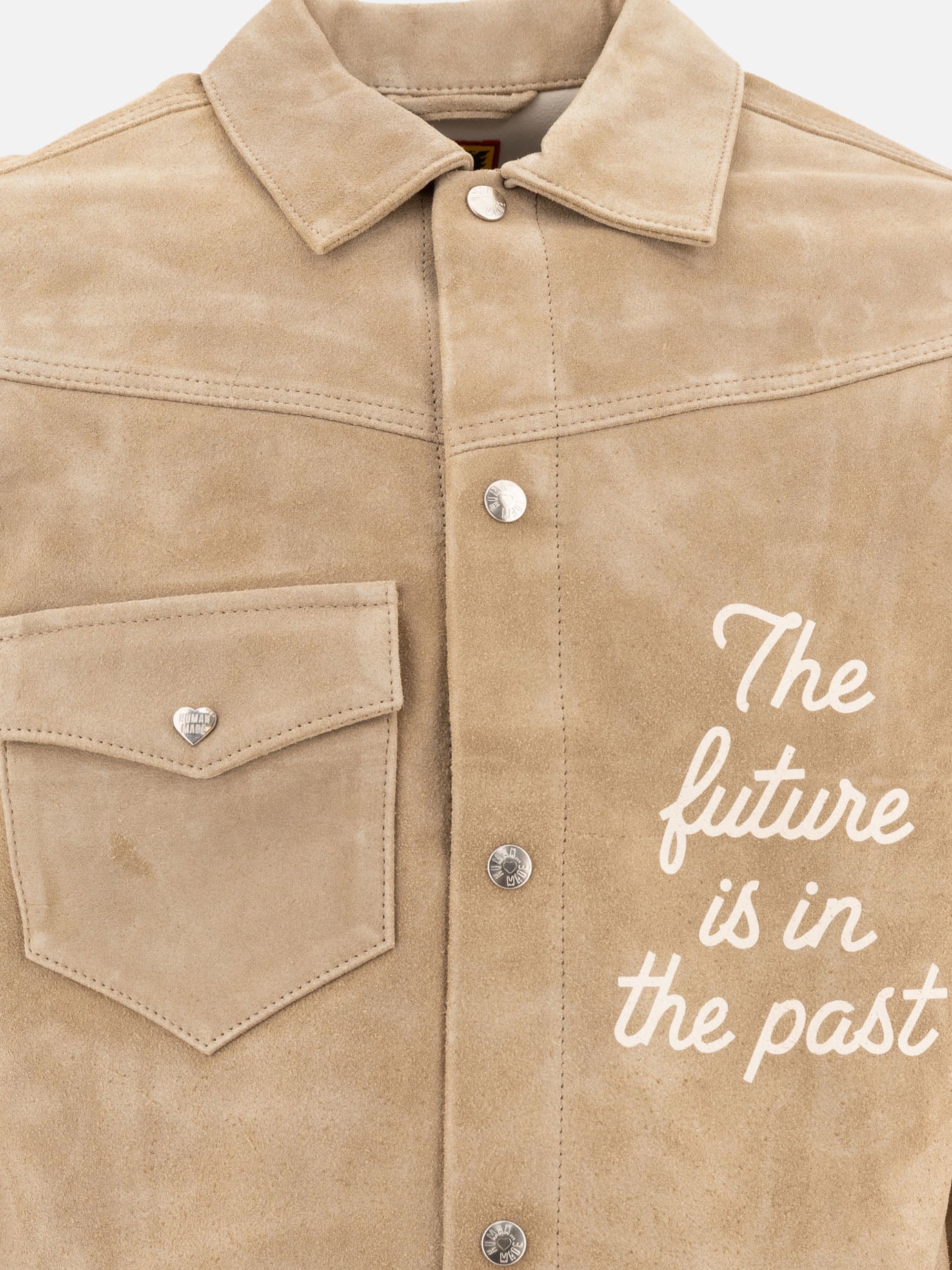 Giacche in pelle Logo  Beige - Human Made Uomo | PDP | VIETTI Online Store | thumbnail_3