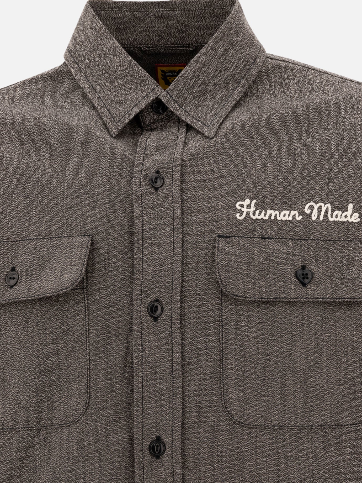 Human Made "Salt & Pepper" shirt Grey