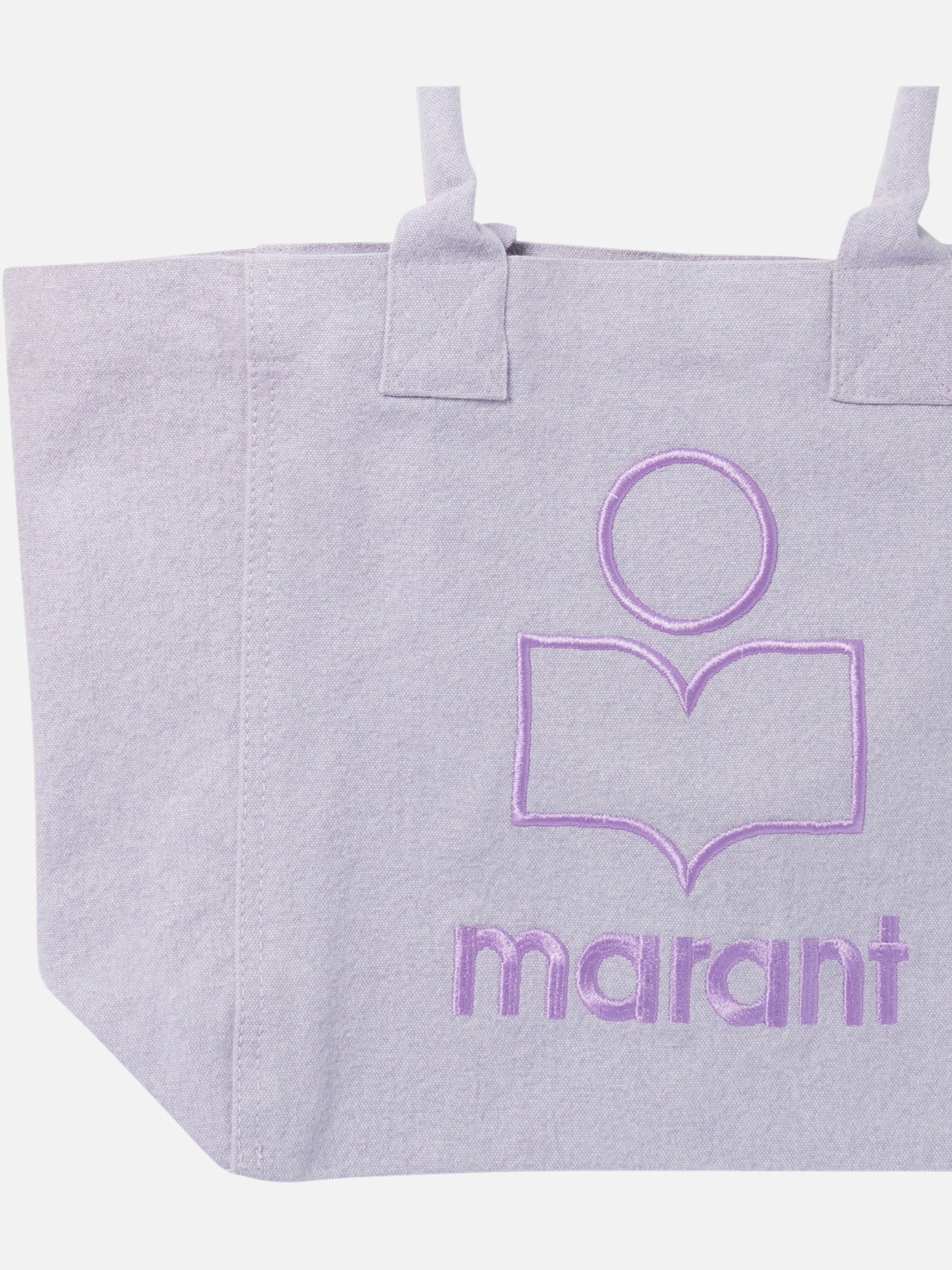 Medium bags 100% cotton  Purple - Isabel Marant Women | PDP | VIETTI Online Store | thumbnail_3