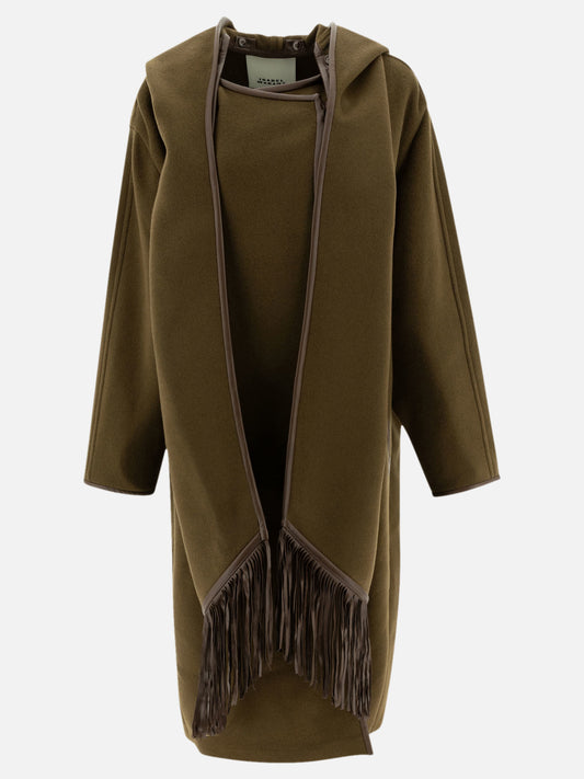 Cappotti lunghi Solid colour  Marrone - Isabel Marant Donna | PLP | VIETTI Online Store 
