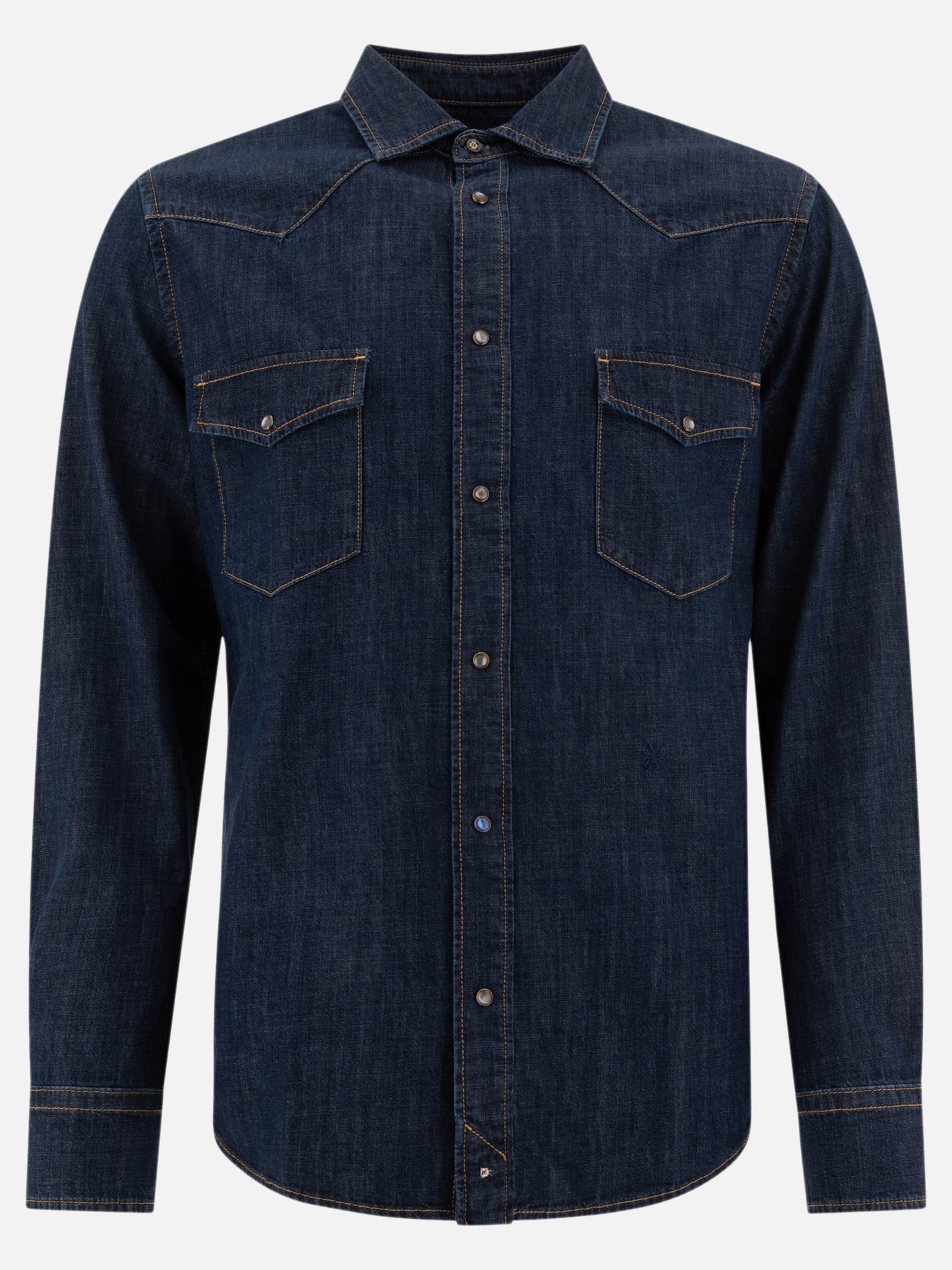 Western denim shirt