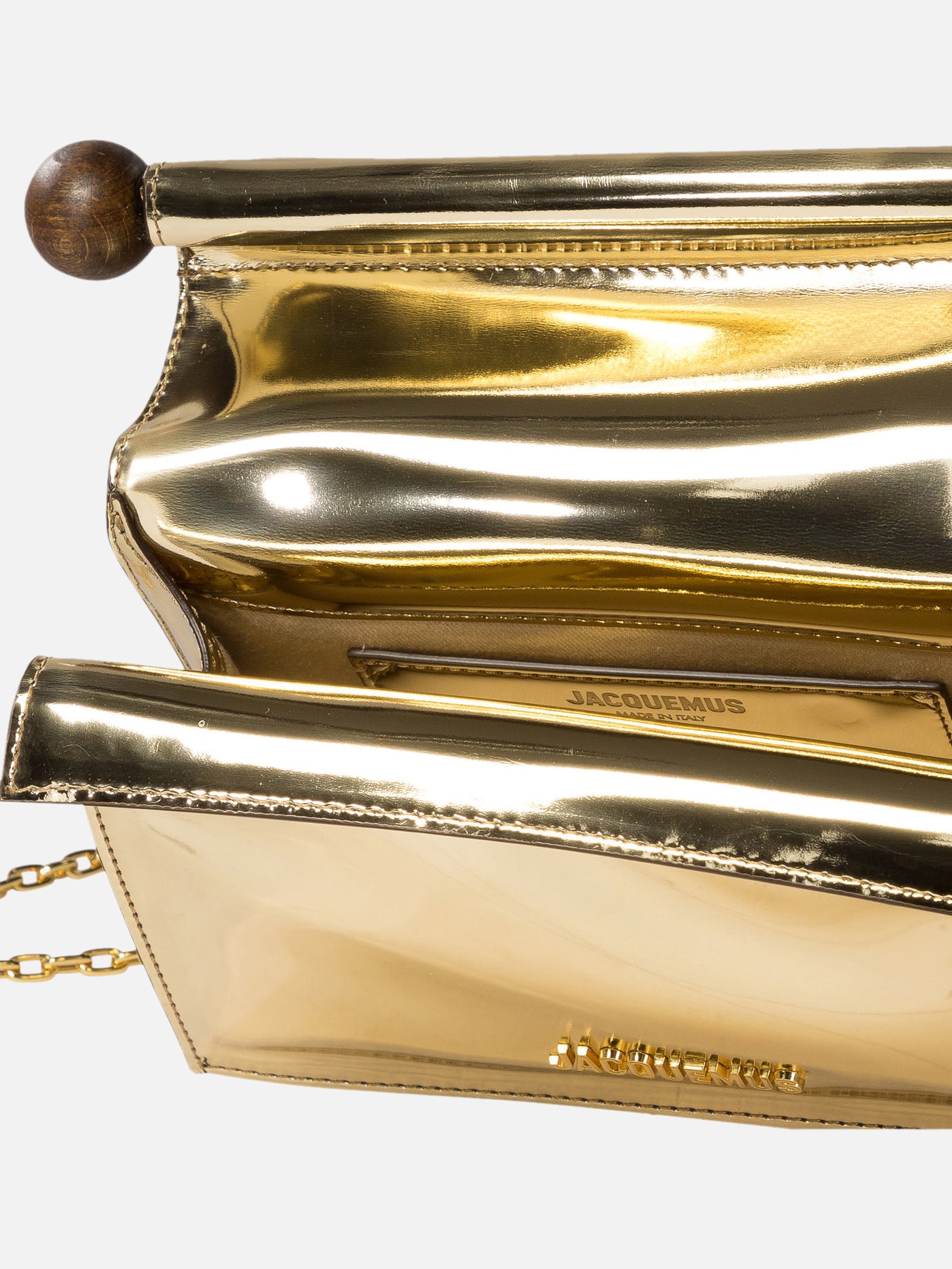 Jacquemus "La Petite Pochette Rond Carré" clutch Gold