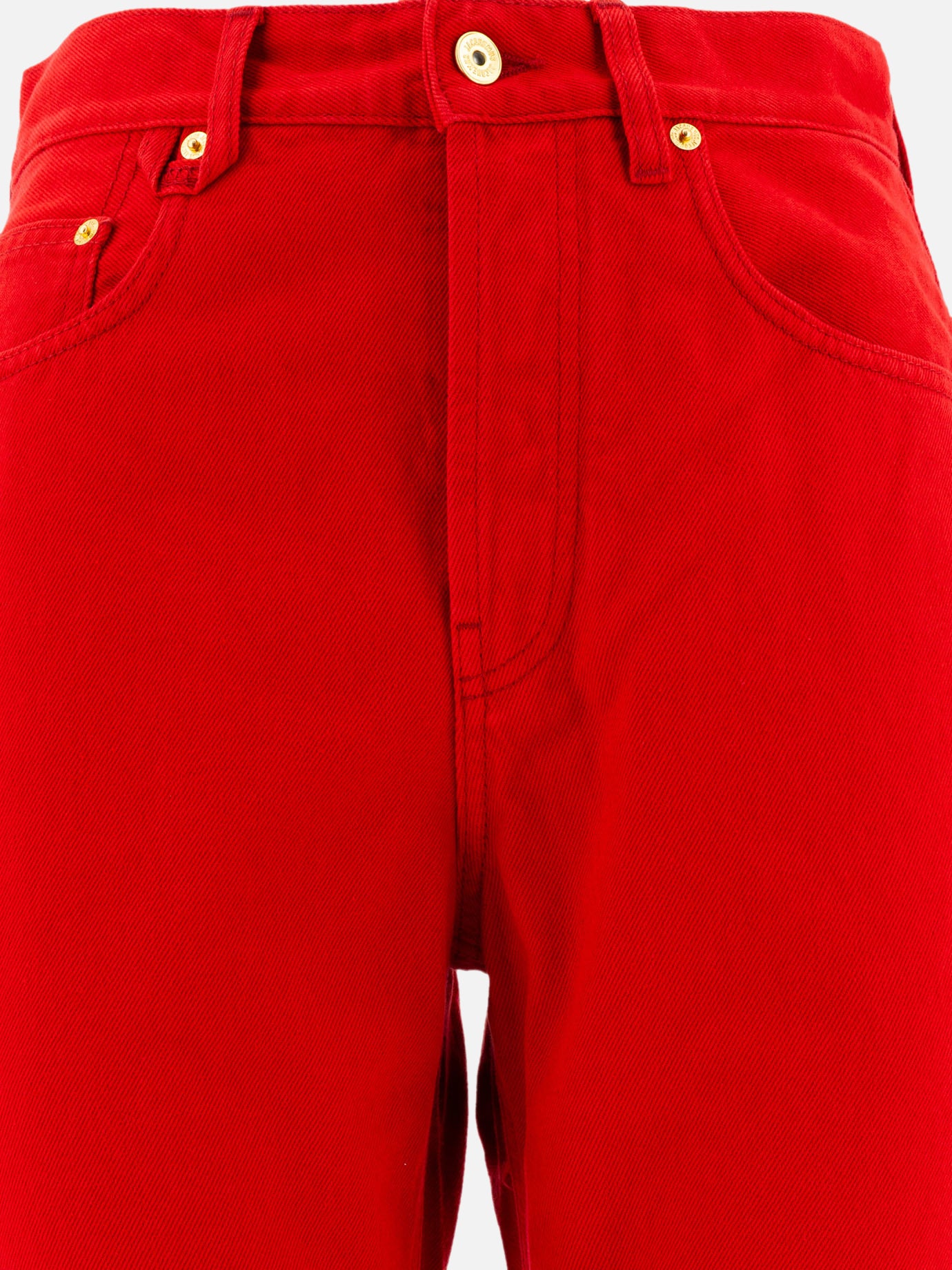 Jacquemus "Le de-Nîmes droit" jeans Red