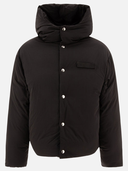 Down jackets Solid colour  Black - Jacquemus Men | PLP | VIETTI Online Store 
