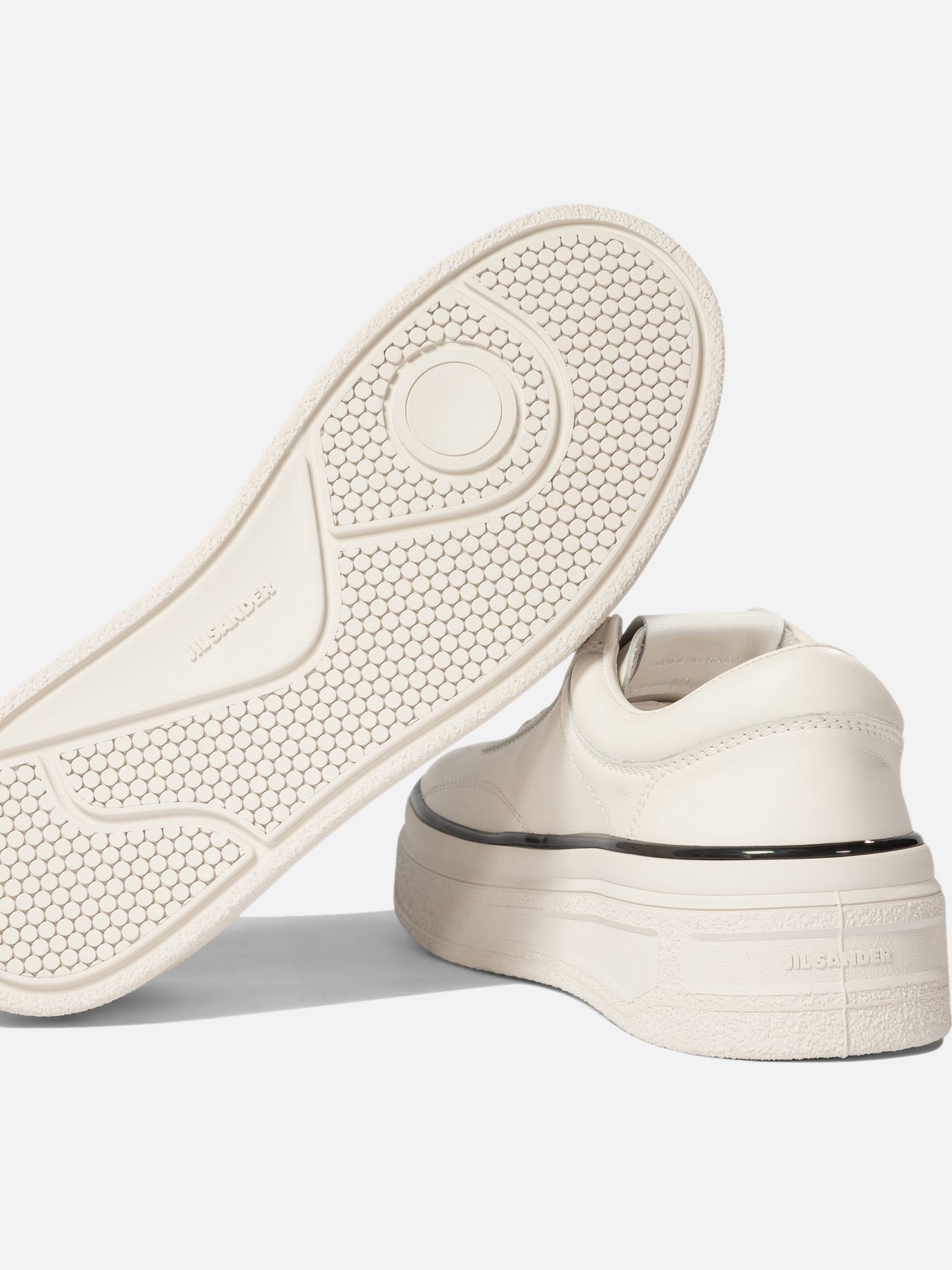 Jil Sander Sneakers with contrasting profiles White