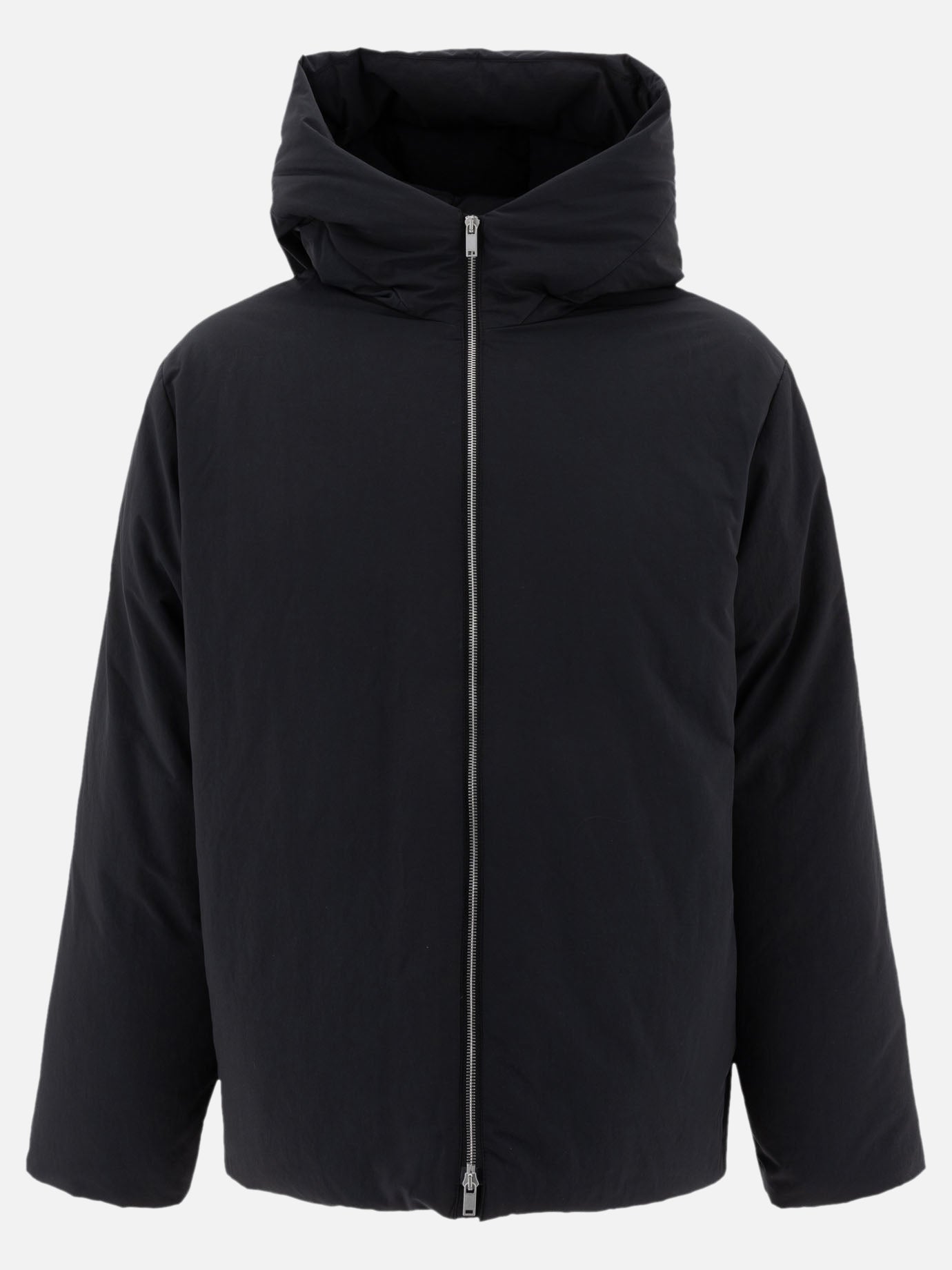 Piumini corti Solid colour  Nero - Jil Sander Uomo | PDP | VIETTI Online Store | thumbnail