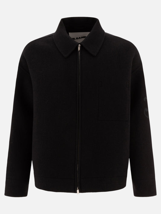 Cappotti corti Solid colour  Nero - Jil Sander Uomo | PLP | VIETTI Online Store 
