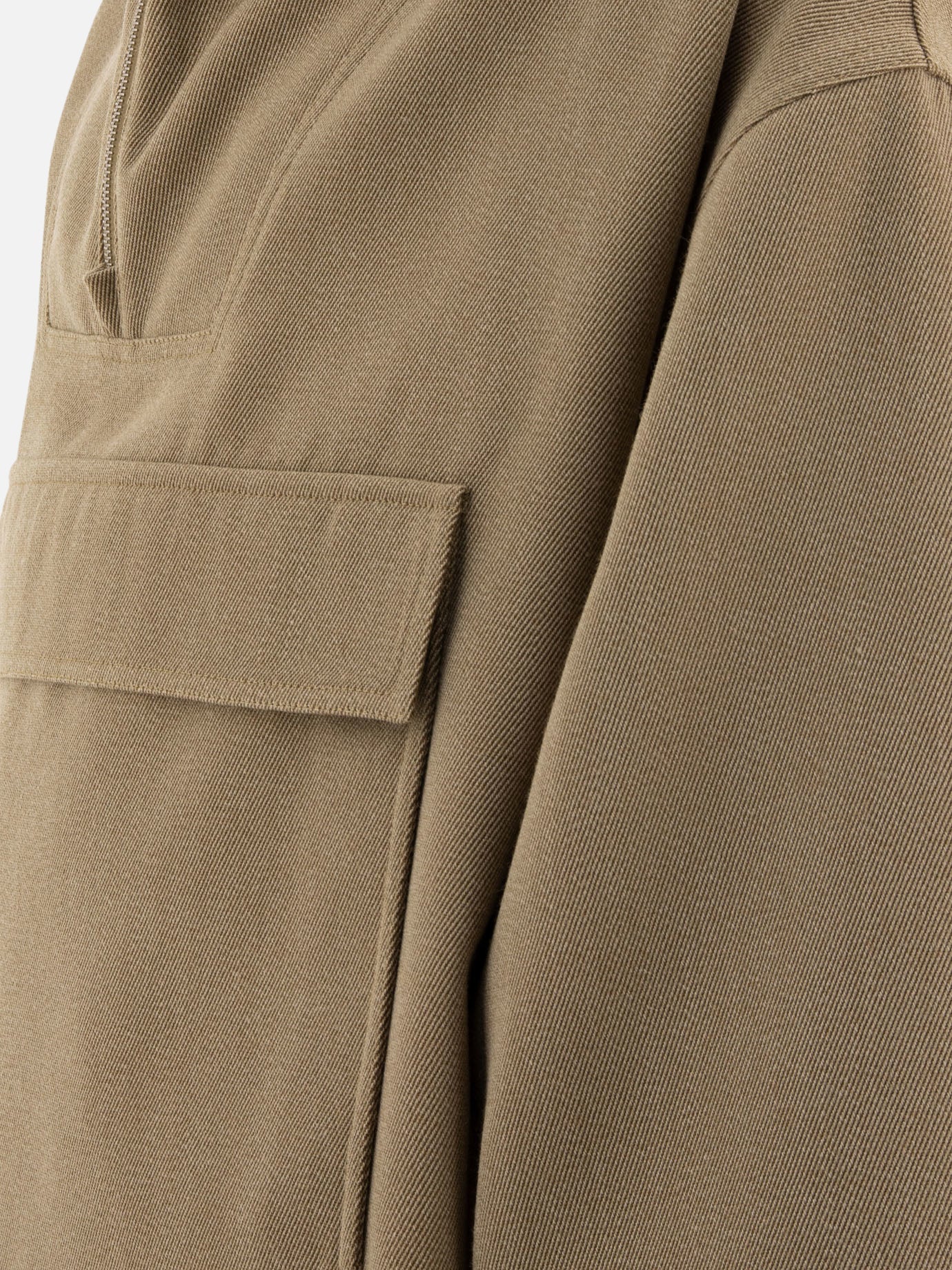 Giacca in twill di lana