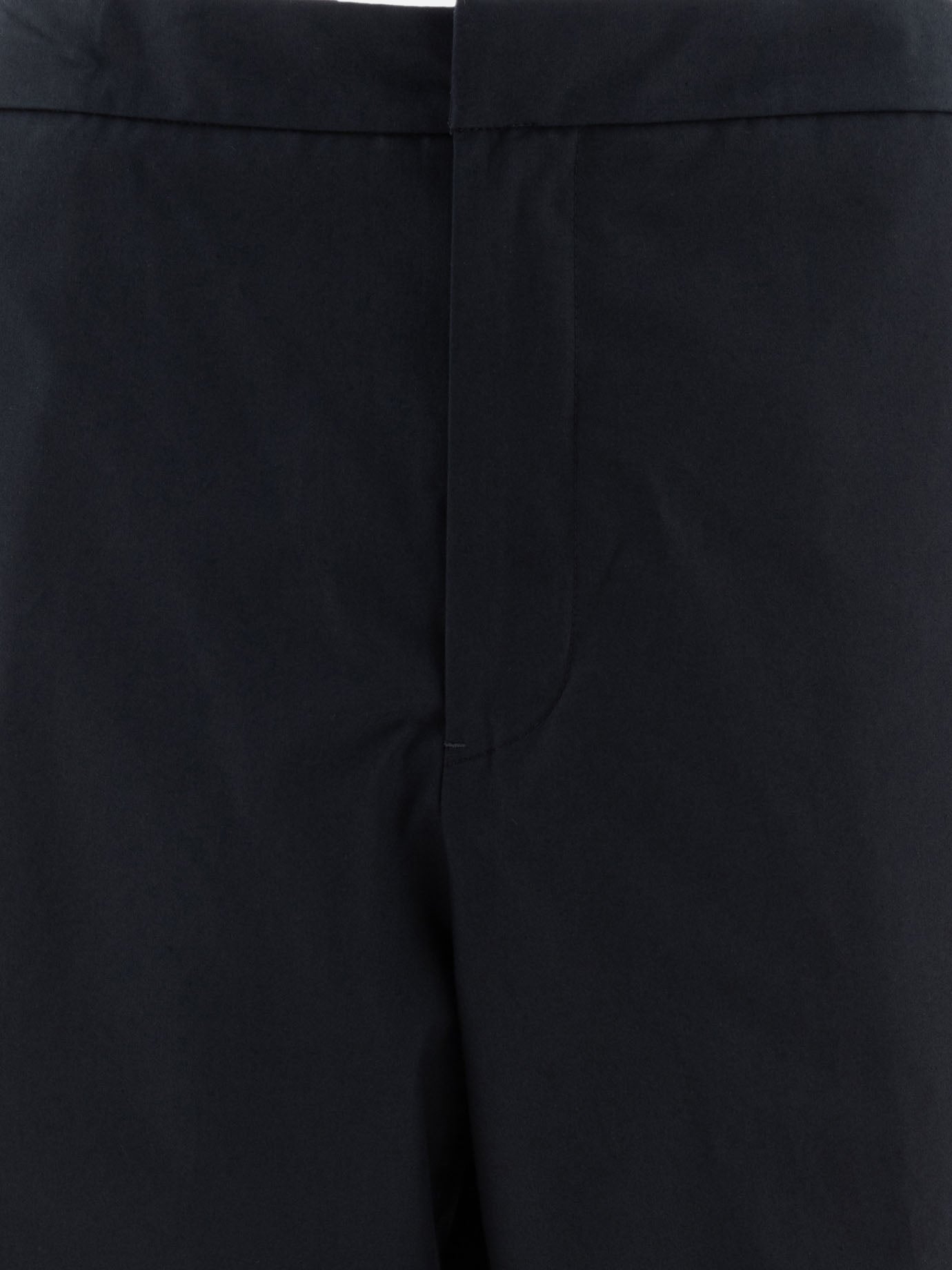 Jil Sander Trousers with elasticated waist Blue