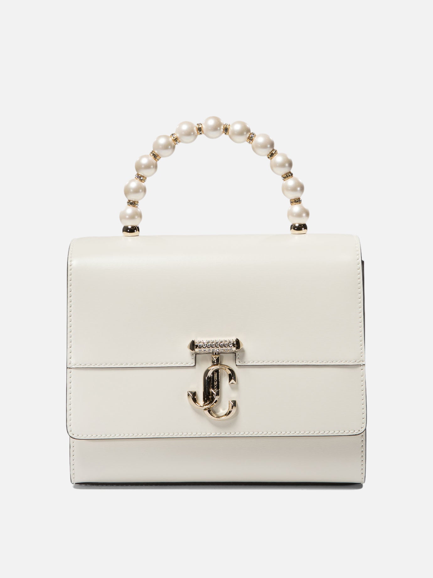 Small bags 100% calf leather  White - Jimmy Choo Women | PDP | VIETTI Online Store | Zoom-Modal
