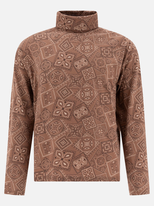 KAPITAL T-shirt "Tenjiku Cookie" 13191671_3 Brown 1