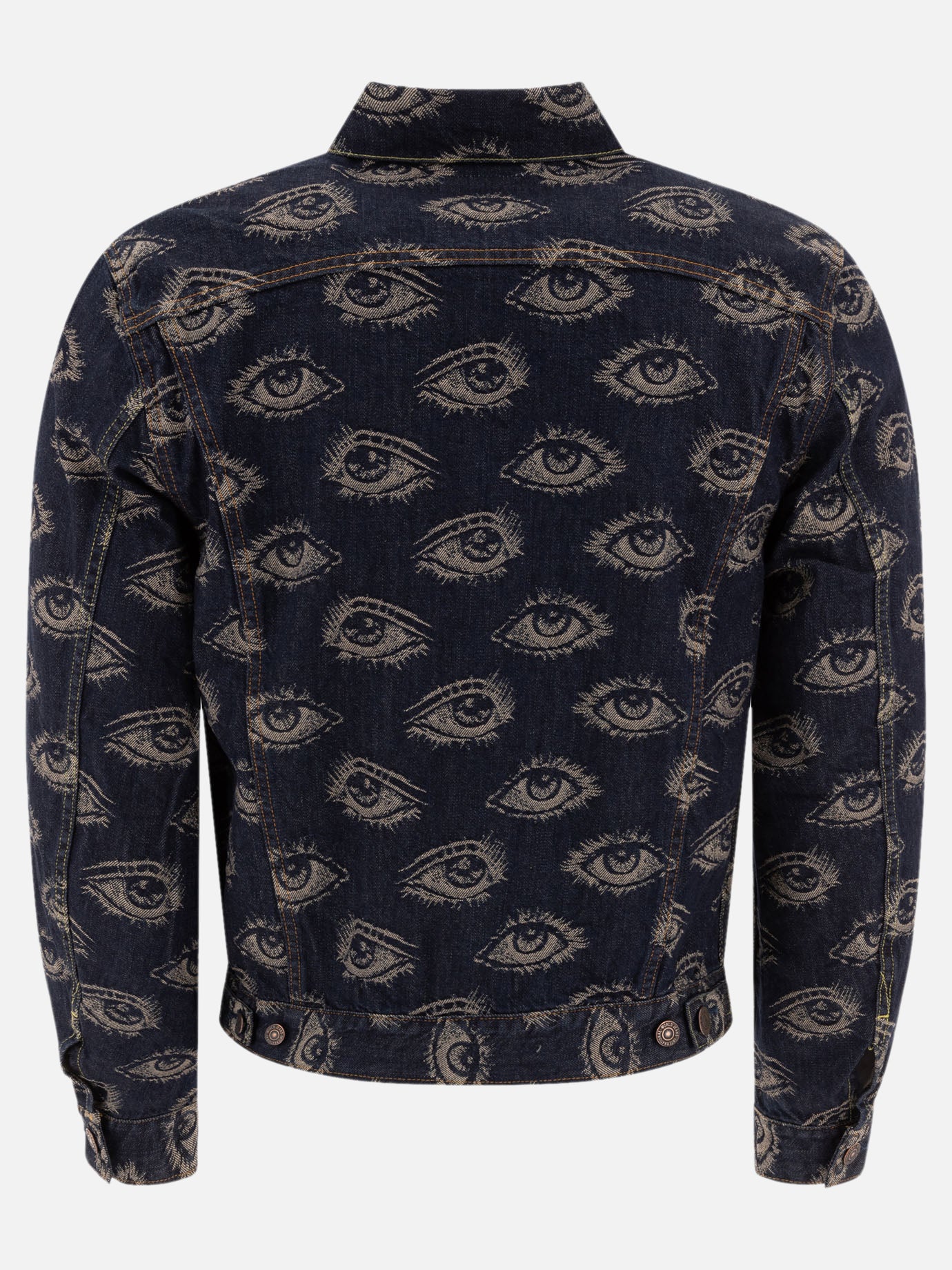 Giacche in denim Print  Blu - KAPITAL Uomo | PDP | VIETTI Online Store | thumbnail_2