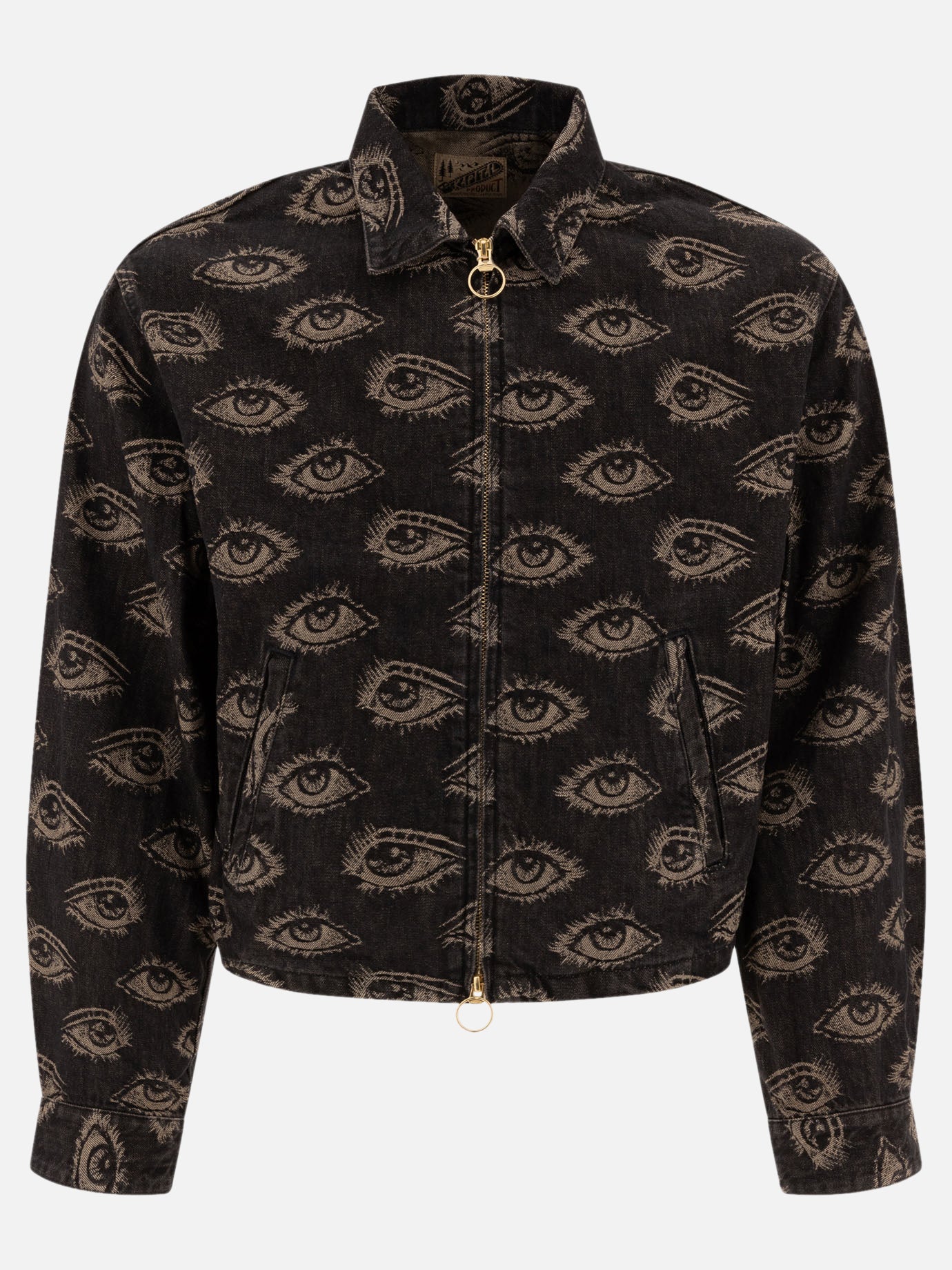 Giacche in denim Print  Nero - KAPITAL Uomo | PDP | VIETTI Online Store | Zoom-Modal
