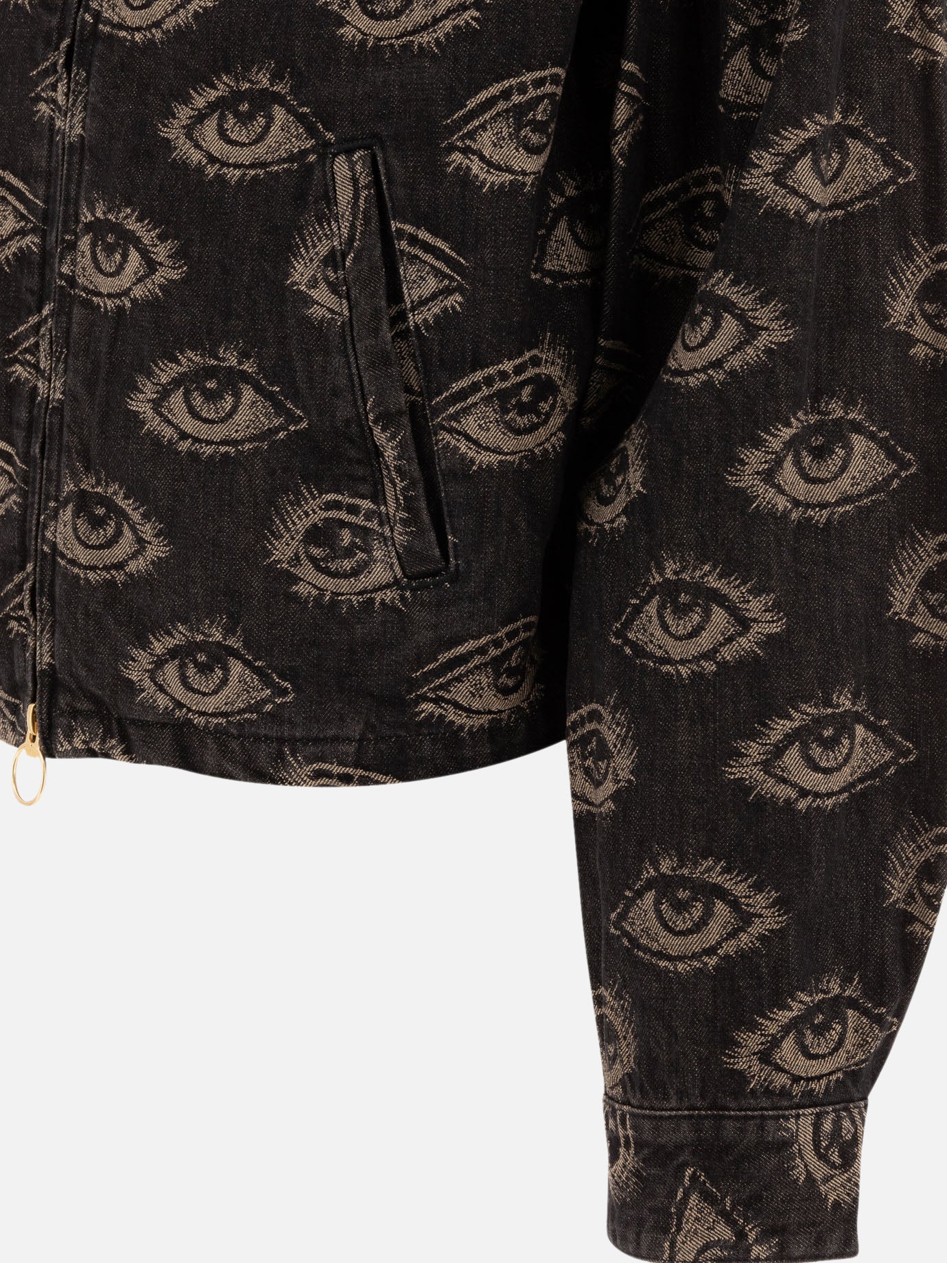 Giacche in denim Print  Nero - KAPITAL Uomo | PDP | VIETTI Online Store | Zoom-Modal_4
