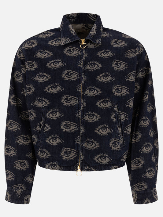 Giacche in denim Print  Blu - KAPITAL Uomo | PLP | VIETTI Online Store 

