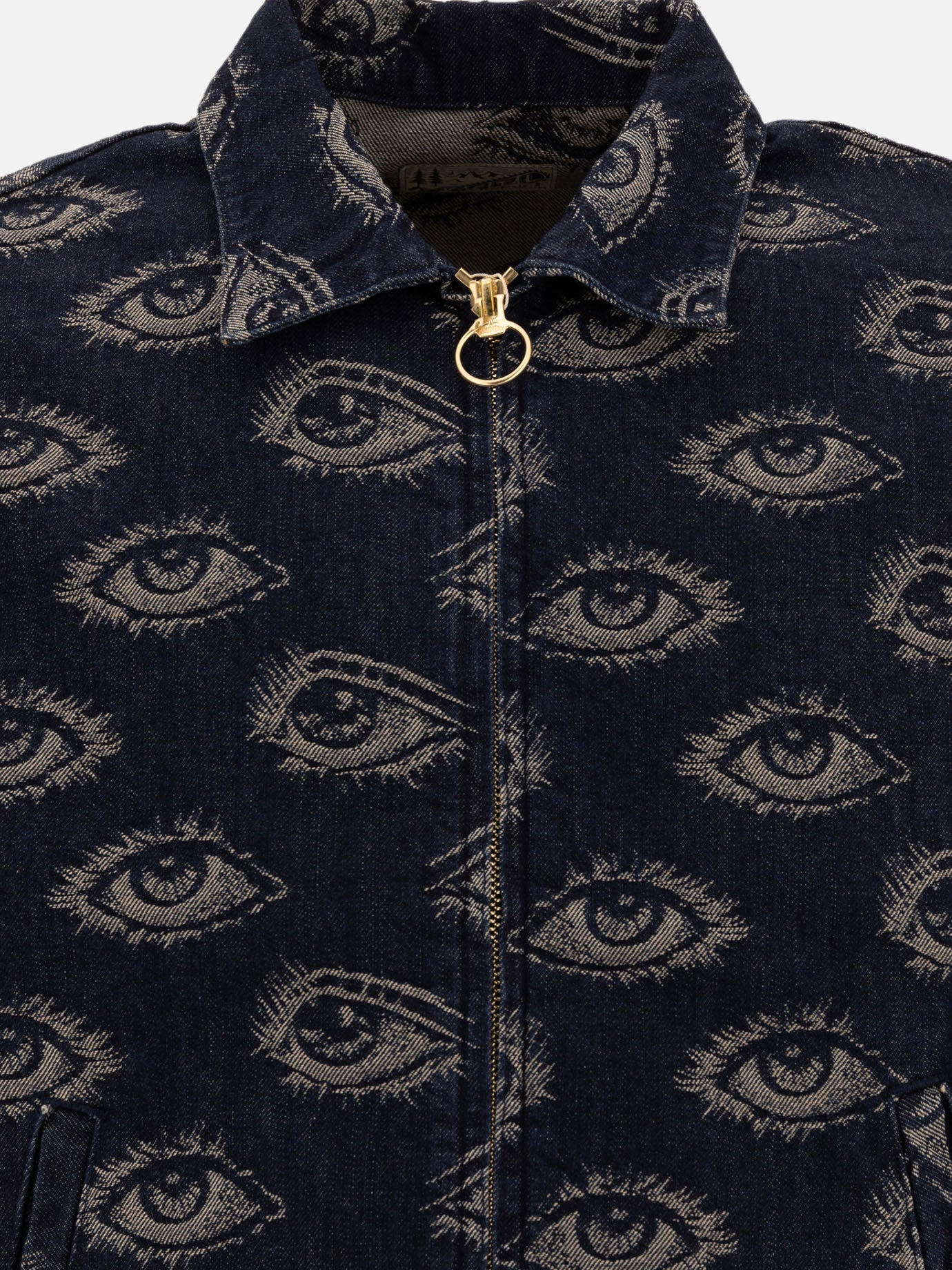 Giacche in denim Print  Blu - KAPITAL Uomo | PDP | VIETTI Online Store | thumbnail_3